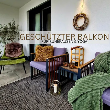 Limes Apartment- Balkon, Parken & Self-check-in Lejlighed Niedernberg