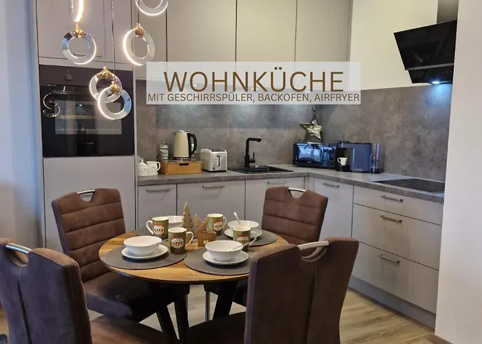 شقة Modern-Ruhig-Balkon-Self-Check-In-Limes2Living-Niedernberg Niedernberg