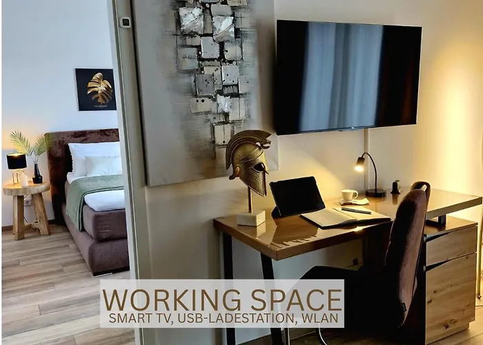 شقة Modern-Ruhig-Balkon-Self-Check-In-Limes2Living-Niedernberg *
