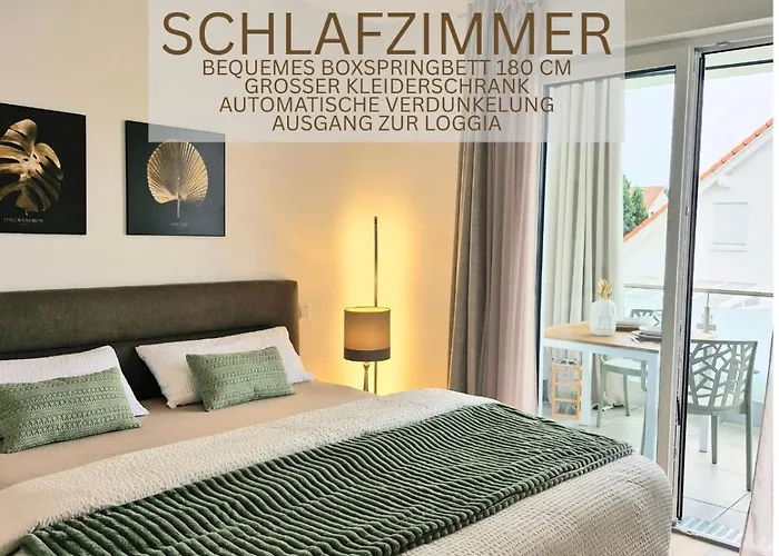شقة Modern-Ruhig-Balkon-Self-Check-In-Limes2Living-Niedernberg *